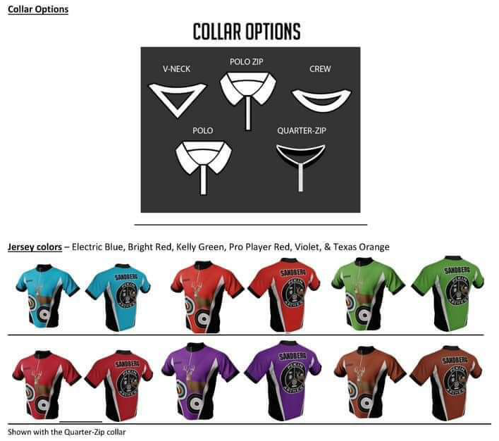 shirt and collar options